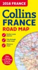 2016 Collins Map of France - Book
