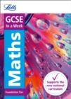 GCSE 9-1 Maths Foundation In a Week - Book