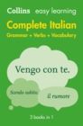 Easy Learning Italian Complete Grammar, Verbs and Vocabulary (3 books in 1) : Trusted support for learning - eBook