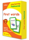 First Words Flashcards : Ideal for Home Learning - Book