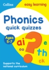Phonics Quick Quizzes Ages 5-7 : Ideal for Home Learning - Book