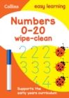 Numbers 0-20 Age 3-5 Wipe Clean Activity Book : Ideal for Home Learning - Book
