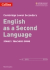 Lower Secondary English as a Second Language Teacher's Guide: Stage 7 - Book