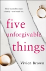Five Unforgivable Things - Book