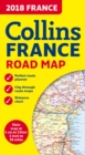 2018 Collins Map of France - Book