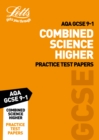 Grade 9-1 GCSE Combined Science Higher AQA Practice Test Papers : GCSE Grade 9-1 - Book