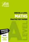Edexcel A-Level Maths Practice Test Papers - Book