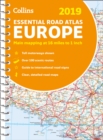 2019 Collins Essential Road Atlas Europe - Book