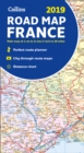 2019 Collins Map of France - Book