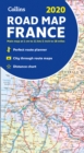 2020 Collins Map of France - Book