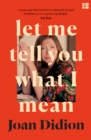 Let Me Tell You What I Mean - eBook