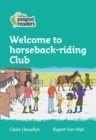 Level 3 - Welcome to Horseback-riding Club - Book