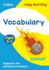 Vocabulary Activity Book Ages 5-7 - Book