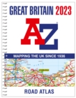 Great Britain A-Z Road Atlas 2023 (A4 Spiral) - Book