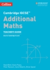 Cambridge IGCSE (TM) Additional Maths Teacher's Guide - Book