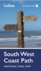 South West Coast Path National Trail Map - Book