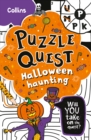 Halloween Haunting : Solve More Than 100 Puzzles in This Adventure Story for Kids Aged 7+ - Book