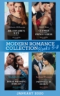Modern Romance January 2020 Books 5-8: Billionaire's Wife on Paper (Conveniently Wed!) / Claimed for the Desert Prince's Heir / Their Royal Wedding Bargain / A Shocking Proposal in Sicily - eBook
