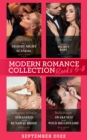 Modern Romance September 2022 Books 5-8 : Their Desert Night of Scandal (Brothers of the Desert) / Cinderella's Secret Baby / Stranded with His Runaway Bride / Awakened by the Wild Billionaire - eBook