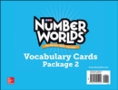 Number Worlds Levels F-J, Vocabulary Cards - Book