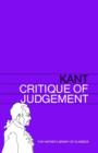 Critique of Judgement - Book