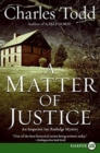 A Matter of Justice Large Print - Book