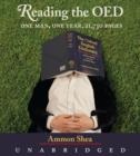 Reading the OED : One Man, One Year, 21,730 Pages - eAudiobook