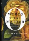 Words That Matter : A Little Book of Life Lessons - Book