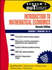 Schaum's Outline of Theory and Problems of Introduction to Mathematical Economics - Book