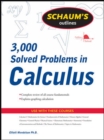 SCHAUM'S 3000 SOLVED PROBLEMS CALCULUS - Book