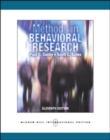 Methods in Behavioral Research - Book