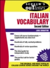 Schaum's Outline of Italian Vocabulary, Second Edition - Book