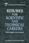 Resumes for Scientific and Technical Careers - eBook