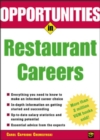 Opportunities in Restaurant Careers - Book