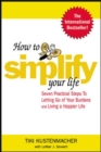 How to Simplify Your Life - Book