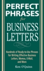 Perfect Phrases for Business Letters - Book