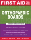 First Aid for the (R) Orthopaedic Boards - Book