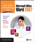 How to Do Everything with Microsoft Office Word 2007 - Book
