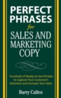 Perfect Phrases for Sales and Marketing Copy - Book