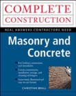 Masonry and Concrete - eBook
