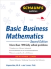 Schaum's Outline of Basic Business Mathematics, 2ed - Book