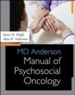 MD Anderson Manual of Psychosocial Oncology - Book