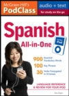 McGraw-Hill's PodClass Spanish All-in-One Study Guide (MP3 Disk) - Book
