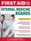 First Aid for the Internal Medicine Boards - Book