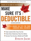 Make Sure It's Deductible, Fourth Edition - Book