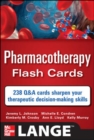 Pharmacotherapy Flash Cards - Book