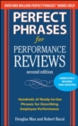 Perfect Phrases for Performance Reviews 2/E - Douglas Max