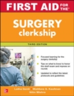 First Aid for the Surgery Clerkship, Third Edition - Book