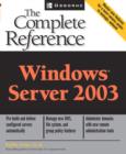 Windows Server 2003: The Complete Reference - eBook