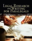 Legal Research and Writing for Paralegals - Book
